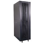 SC Data Network Cabinet Mobile Floor Mount Network Rack With Perforated Door