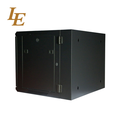 6U Wall Mount Server Rack Cabinet SPCC Cold Rolled Steel Material