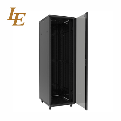 18U Cold Rolled Steel Network Cabinet For Static Loading Of 800kg