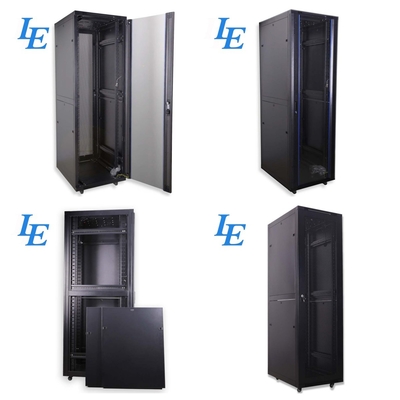 SPCC 18U-47U 19" Network Floor Standing Cabinet Loading 1300 KG