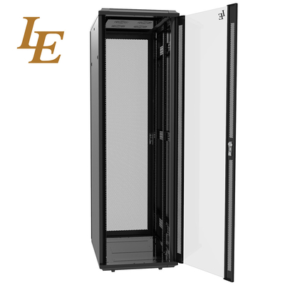 Aluminium Alloy Floor Standing Cabinet Data Center Service Rack 19inch 18U - 47U