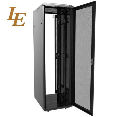 Aluminium Alloy Floor Standing Cabinet Data Center Service Rack 19inch 18U - 47U