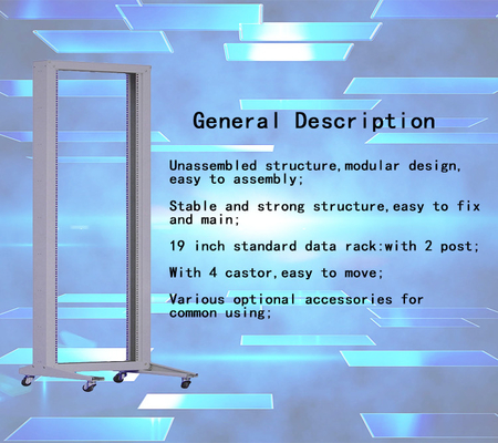 LE-RB Open Frame Rack Modular Design Easy Assembly Stable Structure 19 Inch Standard Various Accessories