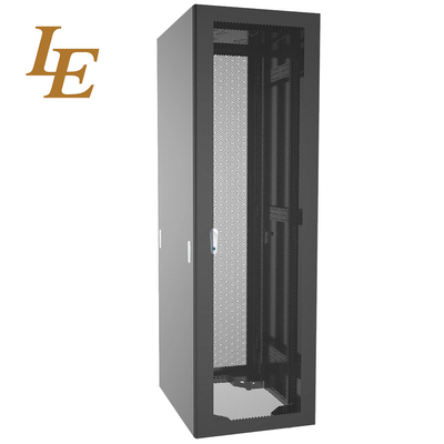 27U Standard 19 Inch Data Center Server Rack 42U Floor Standing Glass Door Network Cabinet
