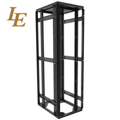 27U Standard 19 Inch Data Center Server Rack 42U Floor Standing Glass Door  Network Cabinet