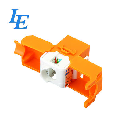 Toolless Cat6A FTP RJ45 Modular Plug, Shielded 8P8C Connector for Network Cabling