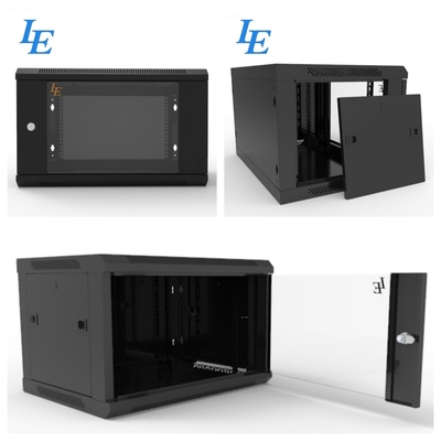 LE WS3 9U 12U Flat Packing Wall Mounted Network Cabinet Data Center Rack CE / ROSH