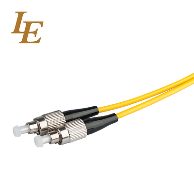 FC / FC Single Mode Duplex Fiber Optic Patch Cord For Telecommunications And Cable TV