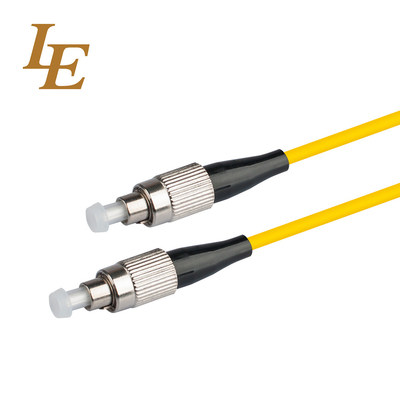 FC / FC Single Mode Duplex Fiber Optic Patch Cord For Telecommunications And Cable TV