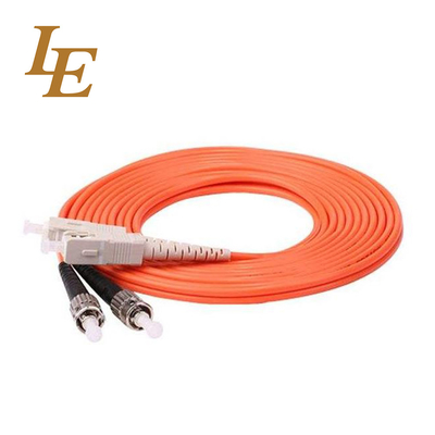 LC To FC Single Mode Duplex Fiber Optic Patch Cord For Telecommunications And Cable TV