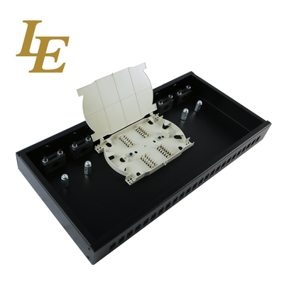 24/48 Port Fiber Optic Patch Panel CE / ISO / ROHS