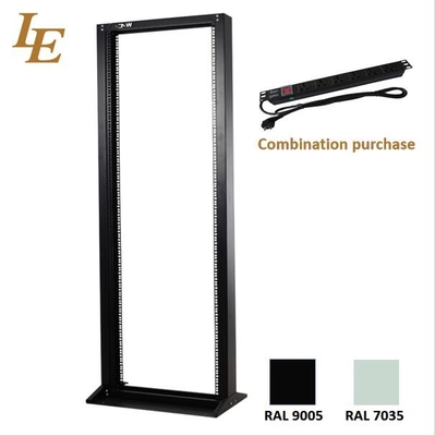 Flat Back Open Rack Floor Stand Server Rack High Quality Steel Stable Produce Data Center
