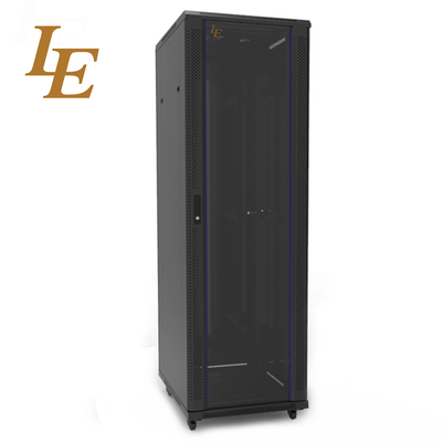 37U 42U 19" Tempered Glass Door Network Cabinet Server Rack Rack Mount Server 19 Rack Enclosure 05J Frame And Door Strip