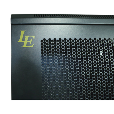 Black SPCC 15U Vented Door Wall Mount Server Rack Cabinet Rack Mount Data Network Enclosure 19-inch IT Network Cabinet