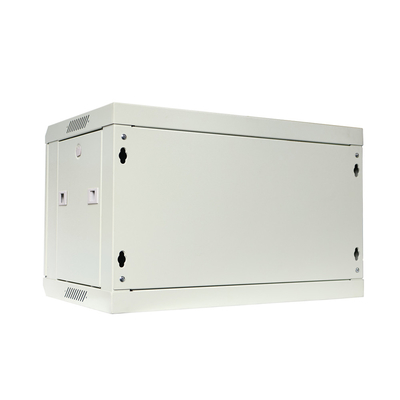 Durable 19 Inch Wall Mount Server Rack Cabinet For Network Equipment With 60kg Static Load Capacity RAL7035