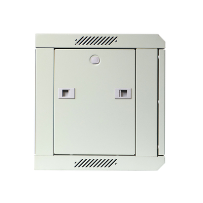 Durable 19 Inch Wall Mount Server Rack Cabinet For Network Equipment With 60kg Static Load Capacity RAL7035