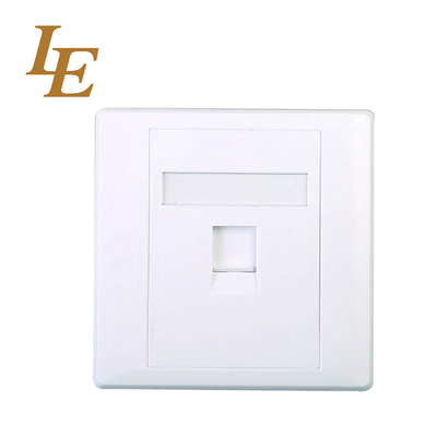 3 Port Keystone Jack Network Faceplate Socket Cat6 UTP RJ45 With Patch Panel And Network Cable Connector