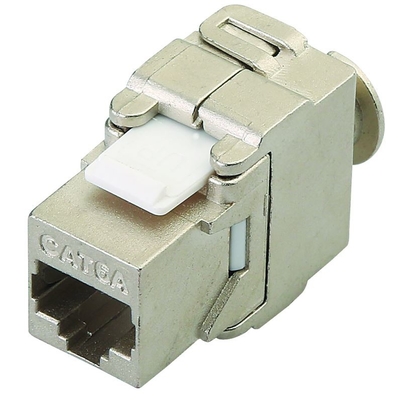 8 Pin Coupler  CAT6 FTP RJ45  Keystone Jack For Networking