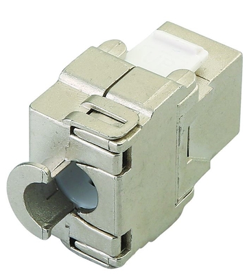 8 Pin Coupler  CAT6 FTP RJ45  Keystone Jack For Networking
