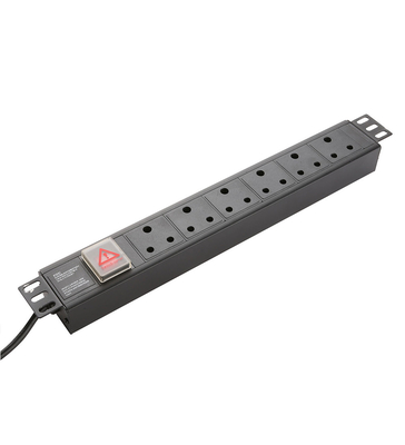 IP20 Protection Level Server Rack RSA PDU  Input Voltage 16A Output Current For Data Centers