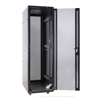 Steel Back Door Server Rack Cabinet 1300kg Loading Weight 18U-47U 600mm/800mm Width 600mm/800mm/900mm/1000mm/1200mm Depth