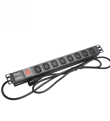 Durable Power Distribution Unit with 50A Rated Current and 24 Outlets