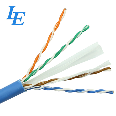 CAT6 Feed Through Rj45 Connectors Gold Plating 3u"~50u" Audio Video Application