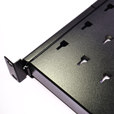 19inch Width 440mm Depth 550mm Metal Fixed Server Rack Accessories Sliding Shelf for Network Cabinet