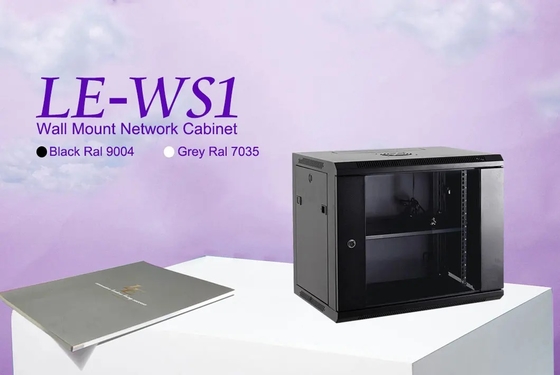 4u - 27u 19 Inch Server Cabinet Wall Mount For Data Center