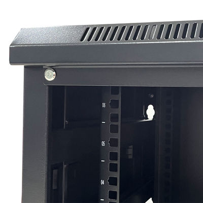 Assistant Profile Unassembled Structure Server Rack Cabinet with Various Accessories and Four Mounting Holes