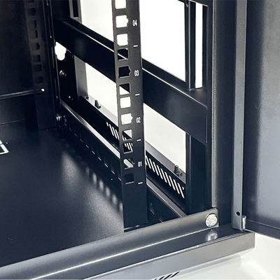 1. Server Rack Cabinet with Degreasing Surface Finish and Steel Frame Assistant Profile Unassembled Structure