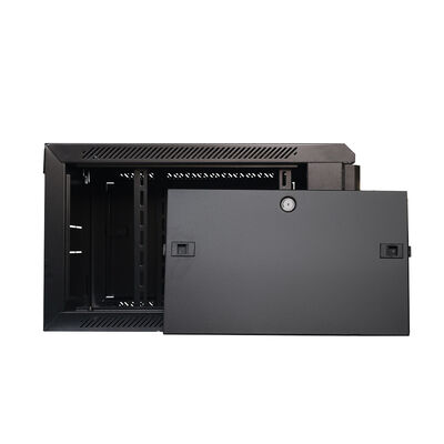 6U Certified Rackmount Cabinet System Offering 60kg Capacity Designed for Equipment Storage and Network Device Protection