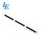 ABS Cat5e Network Patch Panel With Entire High - Carbon Steel Outer Frame
