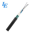 Black Multi Fiber Optic Cable , LE-GYTS Outdoor Fiber Optic Cable ISO Approved