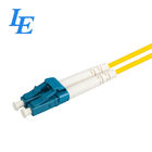 IG07-01 Single Mode Fiber Optic Patch Cord , Durable Duplex Patch Cord