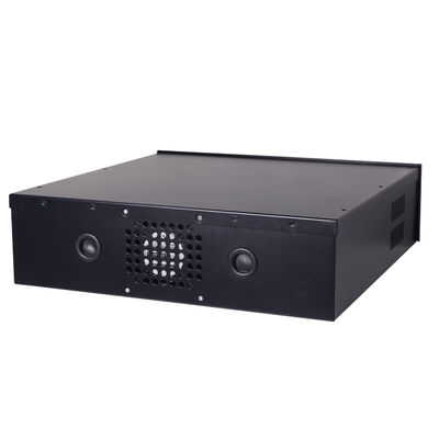Steel Metal Lock Box 18x18x5" 21x21x8" 21x24x8" Metal DVR Lockbox Enclosure with Cooling Fan for DVRs and NVRs MDVR Steel Box
