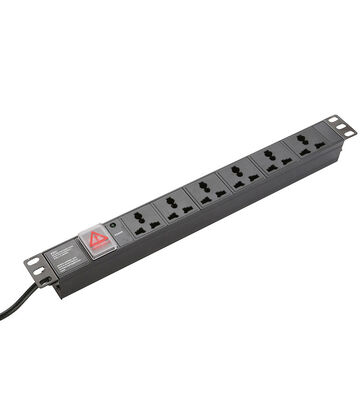 19 inch 8 ports german standard double break switch power distribution unit pdu rack power distribution unit