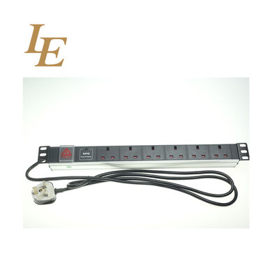 19 inch 8 ports german standard double break switch power distribution unit pdu rack power distribution unit