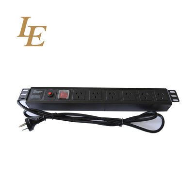 19 inch 8 ports german standard double break switch power distribution unit pdu rack power distribution unit