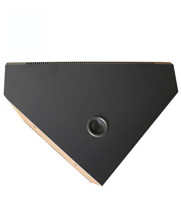 Wall Mount Server Rack Custom 19 Inch 18U Single Section SPCC Cold Rolled Steel L Shaped 600mm Tempered Glass Door Fan Stock