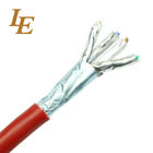 FTP / UTP Network Lan Cable Cat 5e 4 Pairs PVC Jacket Material Ripcord