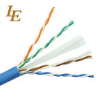 Durable Network Lan Cable Cat 5e 4 In 1 PE Insulation Long Lifespan ROHS Approved