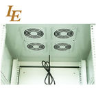 Customized Outdoor Telecom Enclosed Equipment Rack Cold Rolled Steel Floor Mounted