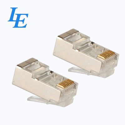 26AWG Cat5e FTP Shielded RJ45 Plug For Network