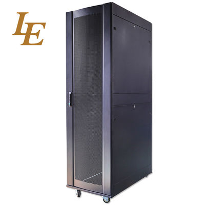 SPCC Black 42U Enclosed Server Rack Cabinet