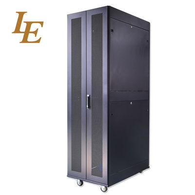 SPCC Black 42U Enclosed Server Rack Cabinet