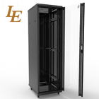 Cold Rolled Steel Network Server Cabinet 18 - 47U Height With Tempered Glass Front Door