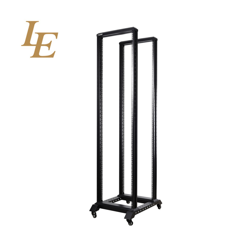 19 Inch Unassembled Structure Server Rack Cold Rolled Steel Open Frame