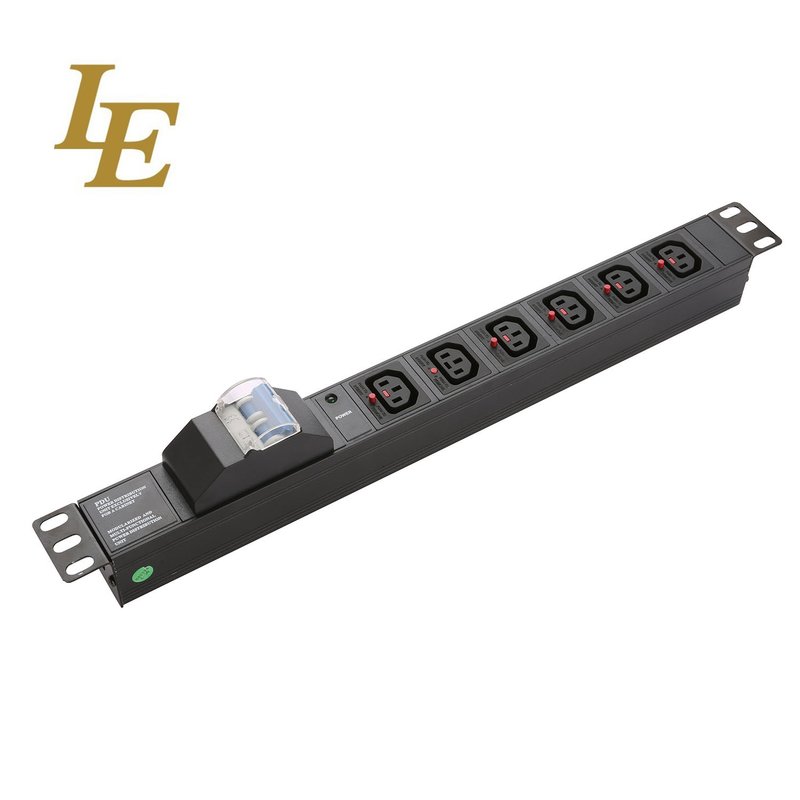 24 Outlets 50A Rated Current Server Rack PDU For 600mm*600mm*800mm