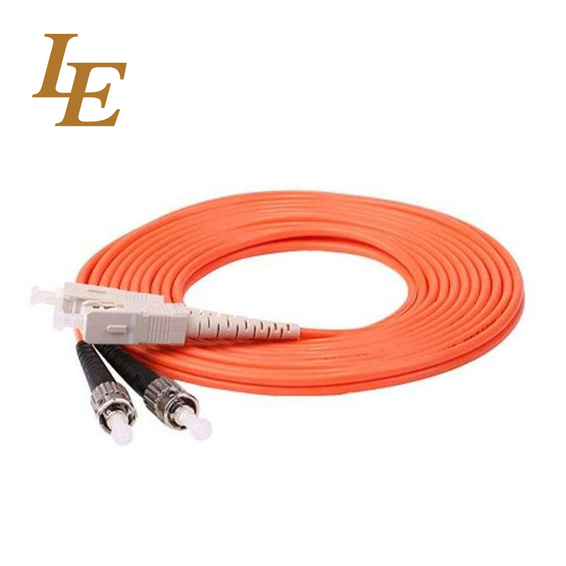 LC To FC Single Mode Duplex Fiber Optic Patch Cord For Telecommunications And Cable TV